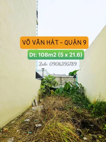 🆘 CHỦ GỬI – CẮT LỖ SÂU – BÁN GẤP TRONG THÁNG ~ 110M² (5M NGANG ĐẸP) – CHỈ HƠN 4 TỶ – LONG TRƯỜNG, Q9