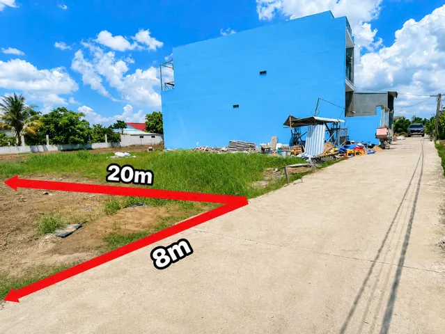 150m2 đất Thổ cư cách 300m đường 833B, ngay TT Hành Chính, Chợ Long Cang