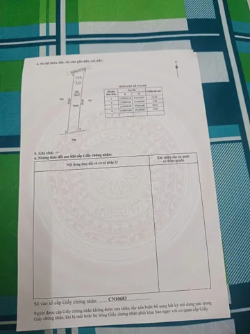 ✅✅Chính Chủ gửi bán 166,7m2 (5,16m x 32,3m) đất thổ giá tốt