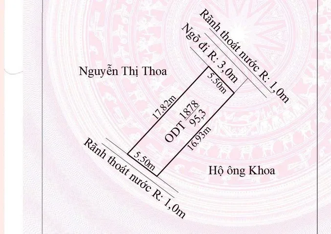 Chào bán lô đất đẹp tại Phục Lễ - Thuỷ Nguyên ( Phường Nam Triệu).l/h:076.231.9990 e Thuý
👉🏻Dt 95m ngang 5,5m
👉🏻Ngõ oto 7 chỗ, dân cư đông đúc, ko chút lỗi nhỏ
Giá chỉ nhô 1tỷ💰💰