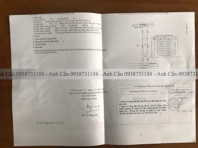 Bán đất thổ cư MT đường 283 diện tích  568m2 giá chỉ 15 triệu/m2
