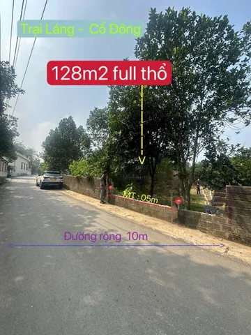 BÁN ĐẤT MẶT ĐƯỜNG KINH DOANH 128m2