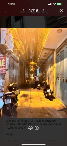 Bán nhà hoàng mai 35 m xây 3 tầng ngõ thông nhà đẹp gần trung tâm