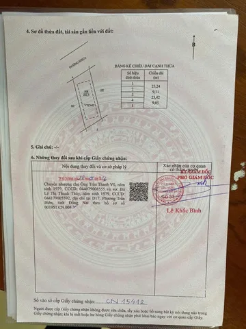 CHỦ NGỘP BÁN LỖ LÔ 202M2 NGANG 9 CÁCH BỜ KÈ LỘC AN 300M GIÁ 1 TỶ 4 !