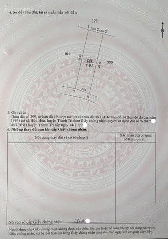 CHÍNH CHỦ BÁN ĐẤT THỔ CƯ MẶT TIỀN 5,5M GIÁ TỐT NHẤT KĐT THANH HÀ