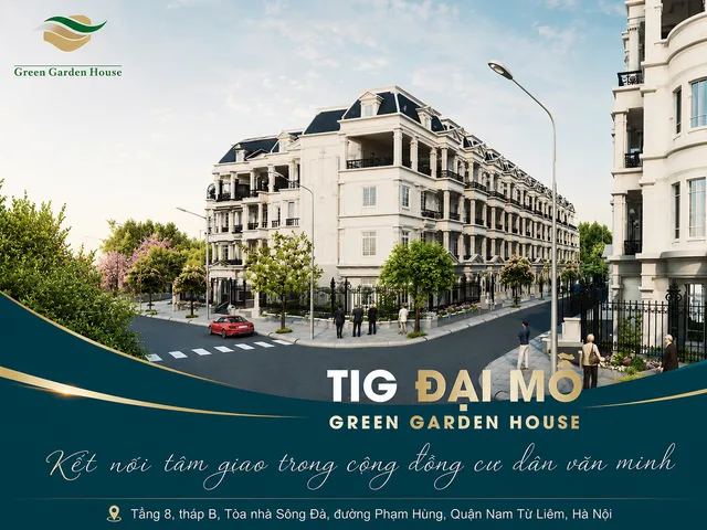 Bán liền kề kđt tig đại mỗ nam từ liêm 106m2 giá 19.3 tỷ