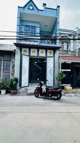 Nhà đẹp 1/ ngắn Võ Văn Vân Đối diện Chợ Liên Ấp 123 Vĩnh Lộc B.