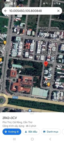 Bán nền Đường số 46 Khu dân cư 586, P. Hưng Phú, Cái Răng, Tp Cần Thơ