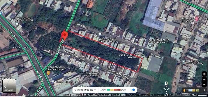 Bán đất Nông nghiệp mặt tiền đường Thới tam Thôn 18
