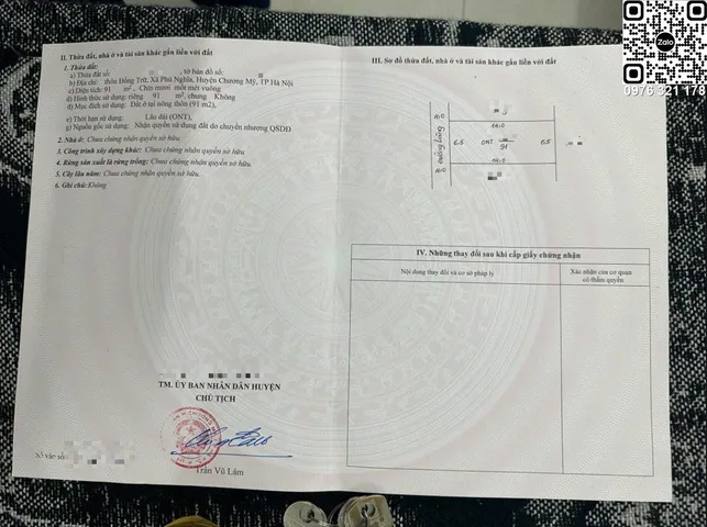 Bán đất KCN Phú Nghĩa Chương Mỹ 91m2 giá nhỉnh 3 tỷ

Bạn đang tìm mảnh đất thổ cư 100% vừa vị trí kinh doanh, vừa giá hợp lý? 🏡