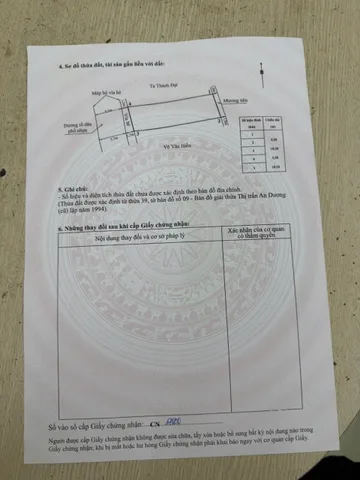 ❌❌❌ BÁN LÔ ĐẤT TDP 6 THỊ TRẤN AN DƯƠNG 100M² – VỊ TRÍ ĐẸP NGAY TRUNG TÂM – GIÁ 3,3 TỶ ❌❌❌