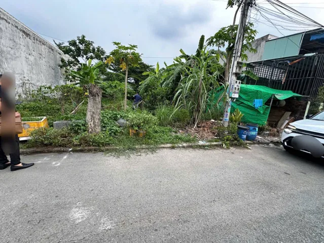 Bán đất full thổ 100m2, mặt tiền đường nhựa sát vách Thành phố mới Bình Dương.