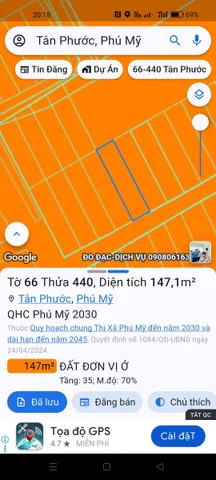 Đất ở 147m2 thổ cư 60m2 thích hợp xây trọ