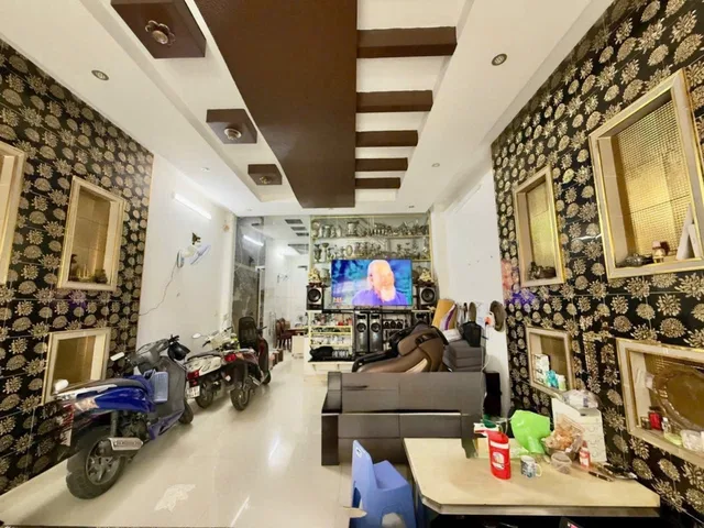 BÁN NHÀ HẺM XE HƠI BÀ HOM PHÚ LÂM QUẬN 6 86M2 11.5 TỶ 4 TẦNG KINH DOANH