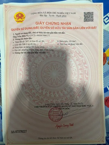 Bán đất tặng luôn căn nhà cấp 4 PHƯỜNG PHƯỚC HẬU