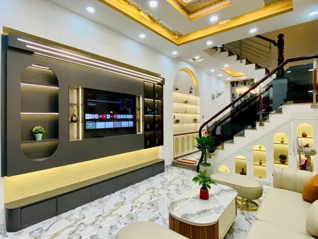 🎯🌏BÁN NHÀ KIM GIANG 7 TỶ, 48M2, 3 NGỦ, FULL NỘI THẤT, MẶT TIỀN 5M.💰. NGÕ BA GÁC, Ô TÔ ĐỖ CÁCH 40M.
