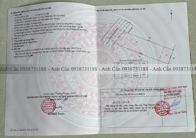 Bán đất góc mặt tiền Bình Mỹ - Võ Văn Bích 1000m2( thổ cư 175m2)giá chỉ 15 triệu/m2