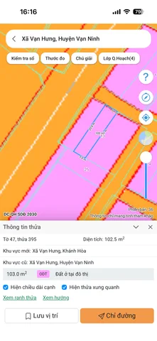 Bán đất thôn Xuân Tự 1, xã Vạn Hưng, Vạn Ninh, Khánh Hoà
