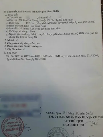 Bán Gấp Căn Nhà Ngay Tân Phú Trung 172m2 Sổ Hồng riêng 1ty095 triệu bớt lộc cho người thiện chí