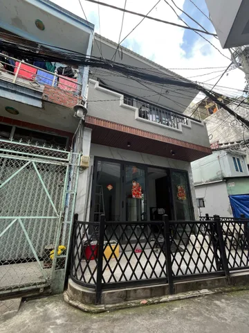 NHÀ MỚI 2 MẶT THOÁNG - HẺM XE HƠI - DT 42M² NGANG 5M HIẾM GẶP - TÂN HÒA ĐÔNG - CHỈ 4 TỎI