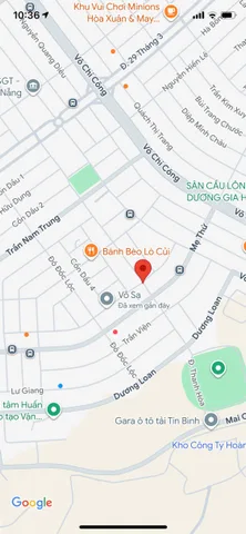 Bán lô góc 2MT đường (10m5) Thanh Hoá - Võ Sạ. Gần EAON MALL, SVĐ Hoà Xuân, chỉ 10 tỷ 8 tl