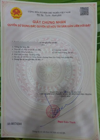 NHÀ PHỐ GẦN BIỂN PHƯỚC LONG 2PN GẦN LÊ HỒNG PHONG VÀ THÍCH QUẢNG ĐỨC, CÒN MỚI SỔ SẴN, ĐƯỜNG 3 MÉT