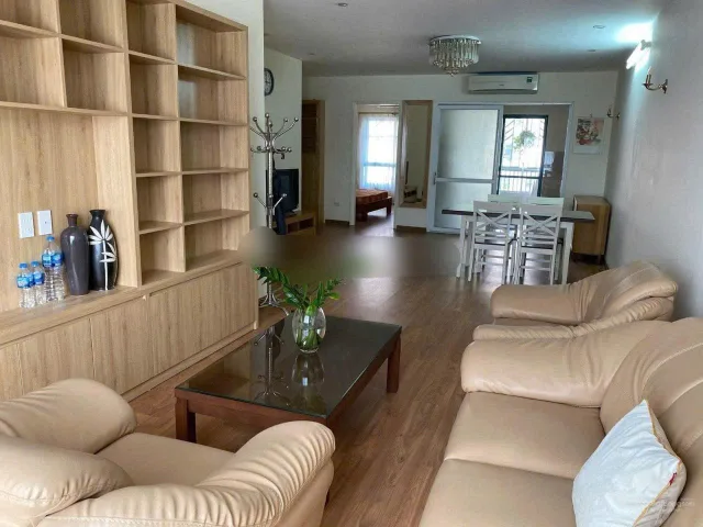 Cho Thuê Căn Hộ KĐT Mỹ Đình - Phạm Hùng 132M² 3 Ngủ - Full Nội Thất - Giá Thuê 17tr