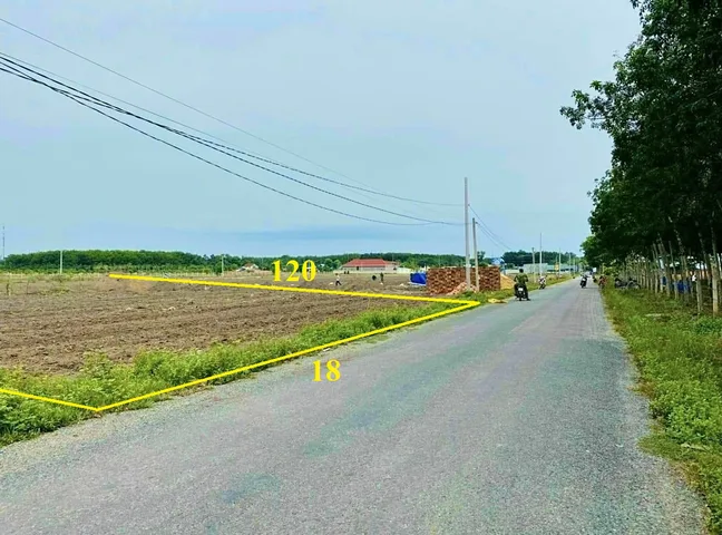 Ra gấp 2200m2 - Nhựa lớn kinh doanh ngay - Cách chợ đúng 2 phút - Đất tại Bàu Bàng - Bình Dương