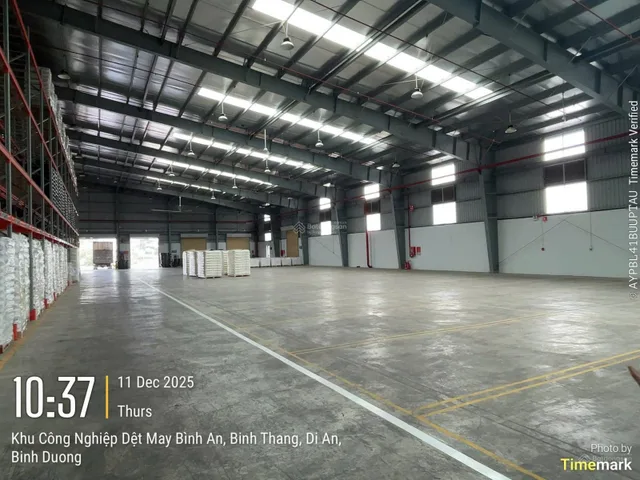 131 nghìn/m² / Cho thuê kho, kho linh hoạt, CFS, tại KCN Dệt May