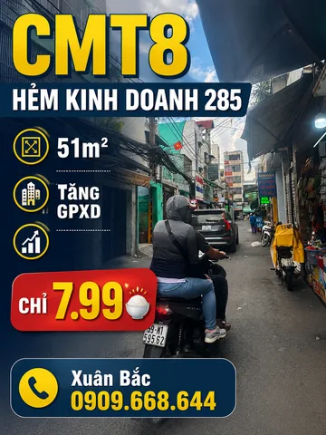 CMT8 - KDC HÀ ĐÔ 
MTKD HẺM 285