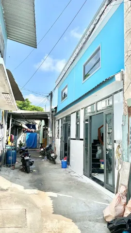 Bán nhà  dt 40m2 Trệt, lửng, 2Pn gần chợ Xuân Thới Thượng