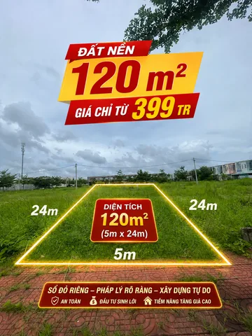 🔥399TR - ĐẤT NỀN GIÁ CỰC ƯU ĐÃI🔥