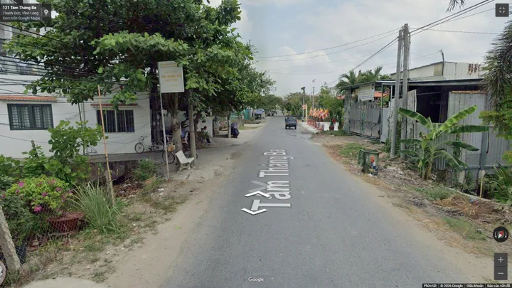 Bán đất 92.8m² gần đường 8 tháng 3 phường Thanh Đức, tỉnh Vĩnh Long