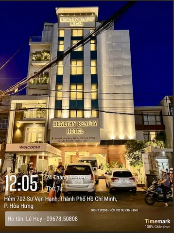 *Khách Sạn khu Vạn Hạnh Mall* 11m x 26m - 8 tầng