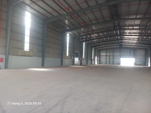 Bán kho xưởng 3768m2 KCN Thủ Thừa, huyện Thủ Thừa, Long An