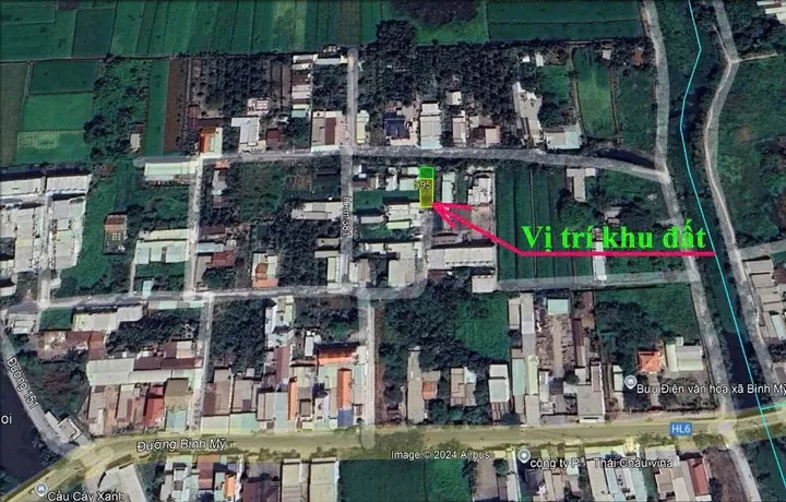 Bán đất 178m² tại Ấp 2, Bình Mỹ, Củ Chi - Giá 2ty1 - Hai mặt tiền, xe hơi tới đất