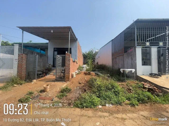Cần bán gấp lô đất đường B2, thôn 4, phường  Buôn Ma Thuột

5x 25 thổ cư 60

Đường bê tông, khu dân cư bàn cờ