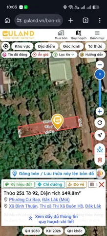 Bình Hoà - p. Cư Bao
- Trục chính thông ra đường nhựa 
- Dân cư đông đúc
🍀Diện tích : 5 * 30