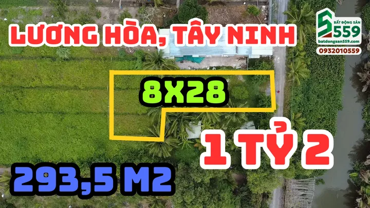 Chính chủ cần bán đất Phủ hồng có thổ cư tại Xã Lương Hòa, tỉnh Tây Ninh