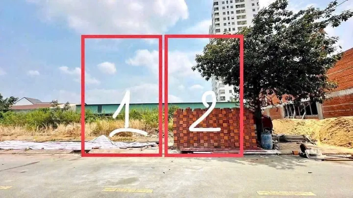 2 lô liền kề khu dân cư Phúc Đạt ngay bến xe Tân Đông Hiệp, VISIP1, Vincom 550, Vòng xoay An Phú 94m 3tỷ 950tr