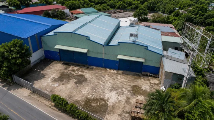Cho Thuê Kho Xưởng 1.100m² Mặt Tiền Quốc Lộ 1A, Hưng Phú, Cần Thơ - Sân Bãi Rộng