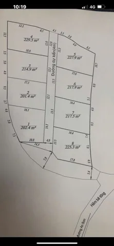 2200m2 Đống Đa đường nhựa view đỉnh của lá Giá 45tỷ có 300M XD Quy Hoạch Full thổ cư