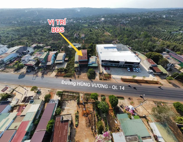 Mặt tiền đường Hùng Vương - Có Sẵn Kho Xây Full Đất.