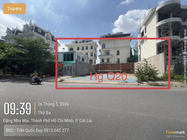 Bán đất dự án Hủy Hoàng lô Q20 đường Đặng Như Mai rộng 20m