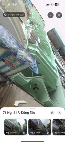 Bán nhà mặt đất đường ngõ rộng đỗ oto thoải mái trước cửa