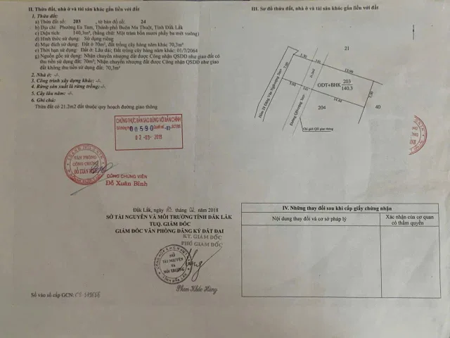 🔥 CHÍNH CHỦ GỬI BÁN: LÔ ĐẤT ĐẸP CUỐI ĐƯỜNG - NGAY HẺM 28 ĐẶNG VĂN NGỮ, P. EA TAM