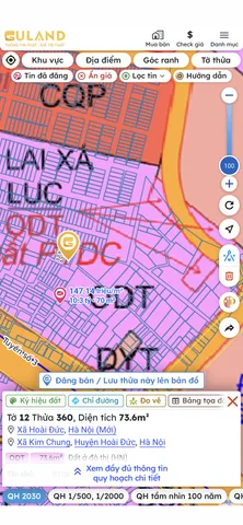 Bán nhà riêng tại Lai Xá. Diện tích 73.6m2, xây 3 tầng rộng rãi, thoáng mát, cách Metro 80m, giao thông cực kỳ thuận tiện