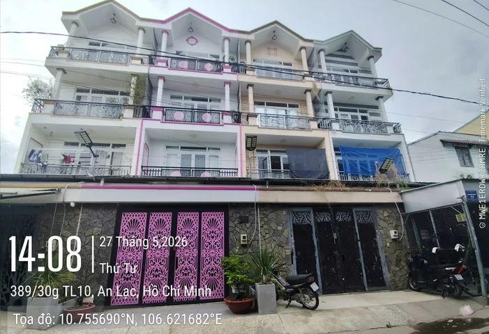 Ra nhanh 8.8 tỷ TL, nhà đẹp 5 tầng, 5.2x15m , hẻm tải thẳng, sát q6, Tỉnh lộ 10, hoa hồng 3%