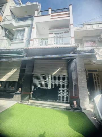 BÁN NHÀ MẶT TIỀN ĐƯỜNG PHÚ ĐỊNH Q8 ,XE TẢI THÔNG  4 X15 CHỈ 5TY25