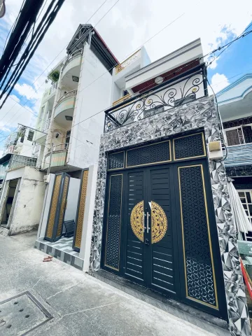 🏡 Trung tâm Quận 6 – Nhà mới 2 tầng – 4PN – Hẻm thông 4m – Giáp Quận 5.